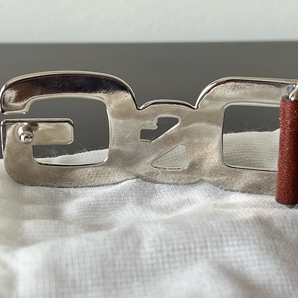 Dolce & Gabbana Vintage Brown Leather Belt - Picture 3 of 9